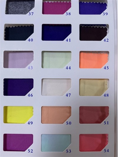 GZ-YXYF 0060#  牛奶絲拉架  幅寬：170CM 克重：180GSM  成分：90% polyester  10%spandex 吸濕排汗 側面照